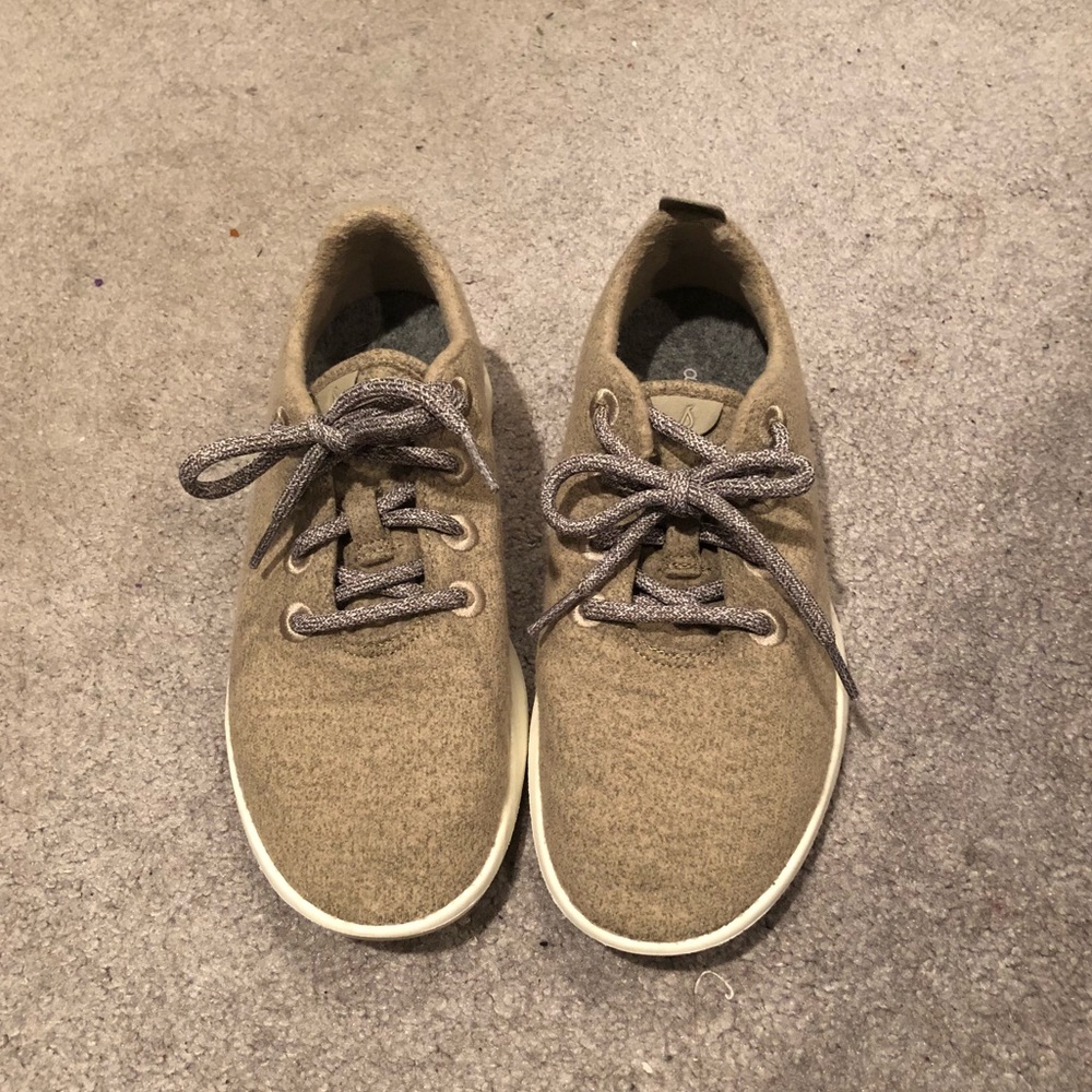 All Birds Tuke Sage wool sneakers